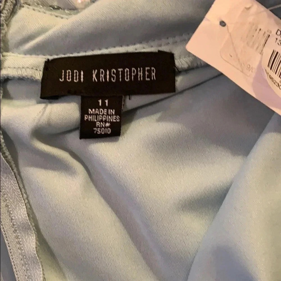 Jodi Kristopher Mint Green Gown *as is” - Picture 7 of 7